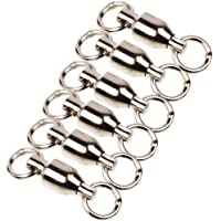 MINGZE Acero Inoxidable Conector Giratorio de Alta Resistencia para rodamientos de Bolas de Pesca- emerillones de Pesca…
